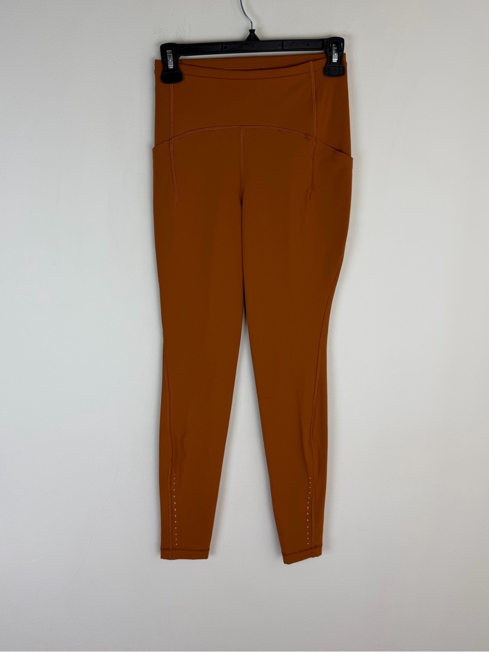 Lululemon Burnt Orange Rust High Rise Leggings Size 4